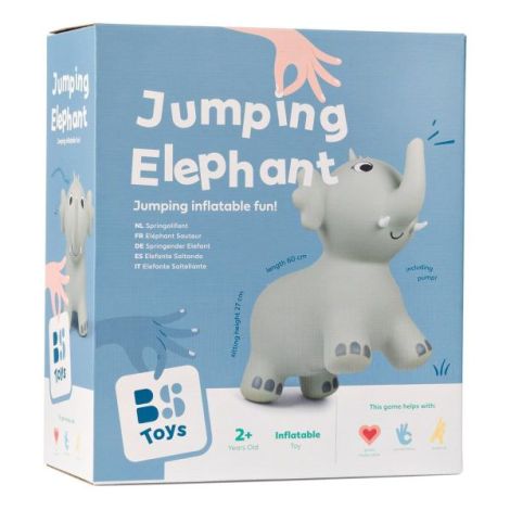 Elefantel Saltaret BS Toys - Jucarie Gonflabila - imagine 6