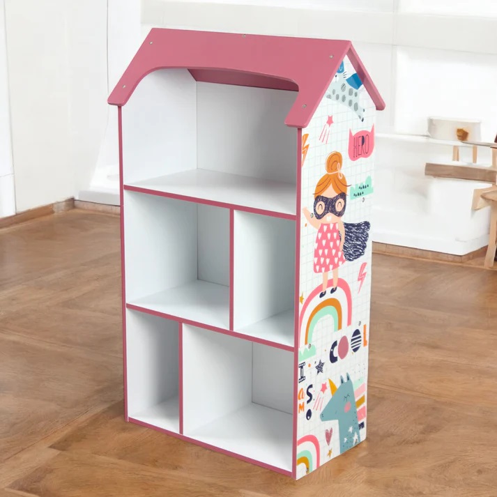 Organizator Ginger Home Casuta Lemn 5 Compartimente - imagine 6