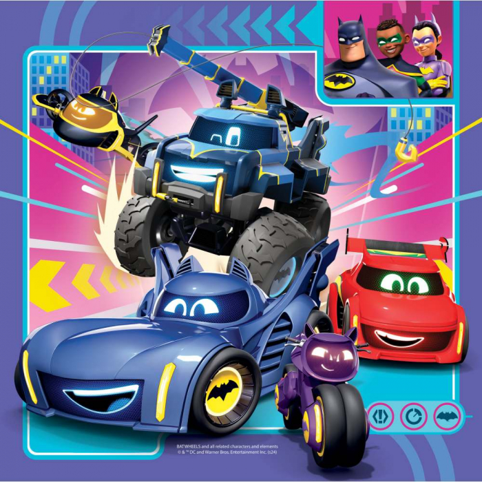 Ravensburger Puzzle Batman 3x49 piese | Set 3-in-1