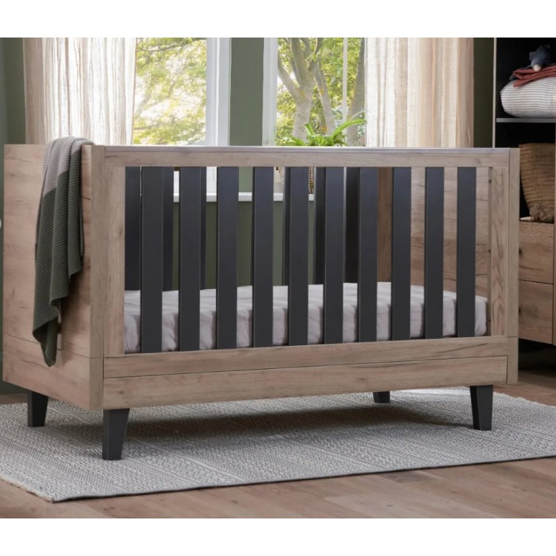 Patut Evolutiv 3-în-1 Tutti Bambini Como Oak - imagine 7