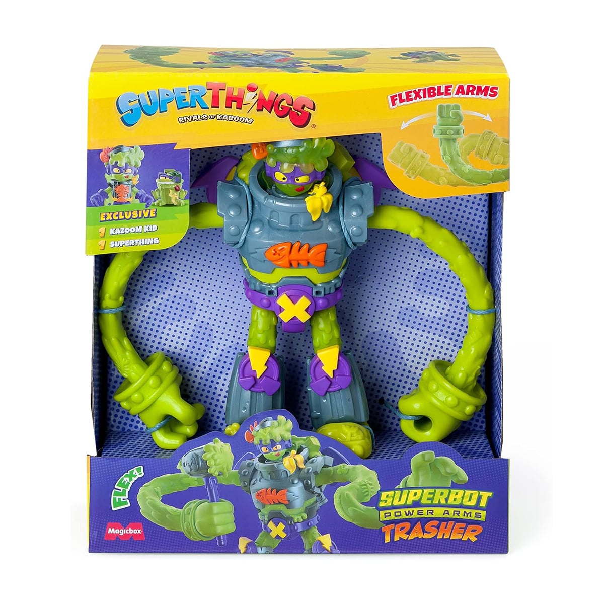 SuperThings Superbot Thrasher - Figurina Robot