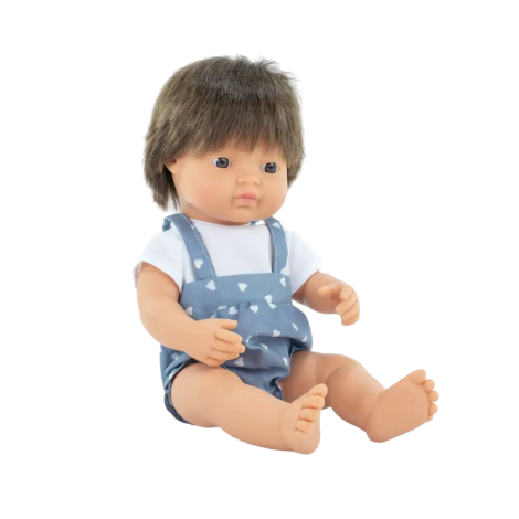 Papusa Miniland 38cm - Joc Educativ Diversitate