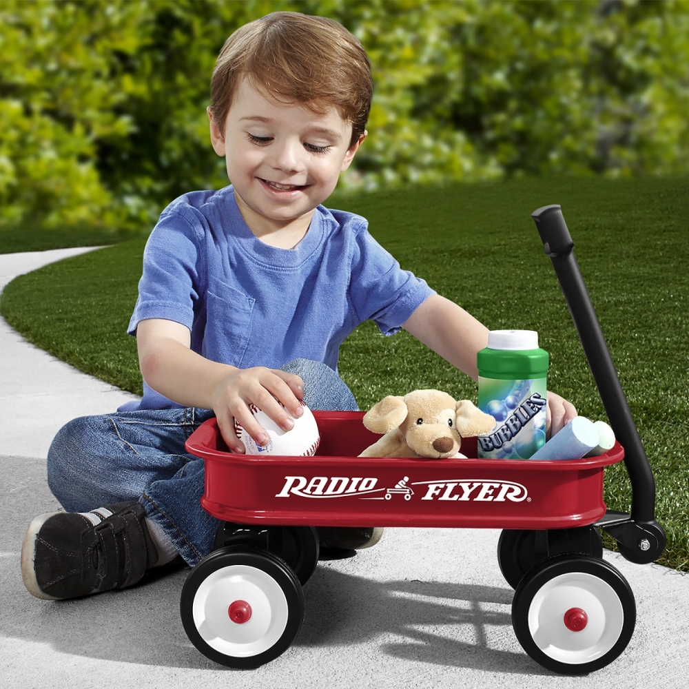 Cărucior Radio Flyer Little Red Wagon - imagine 3
