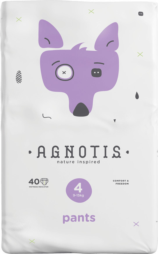 Scutece Chilotel Agnotis Pants 4 (9-15kg) Hipoalergenice - imagine 5