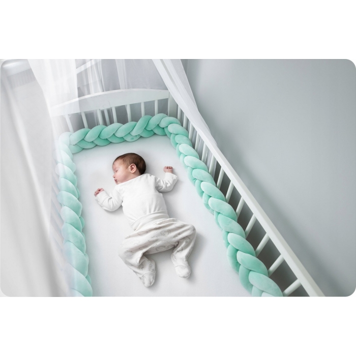 Protectie Patut Ricokids Mint | Siguranta Antialergica - imagine 3