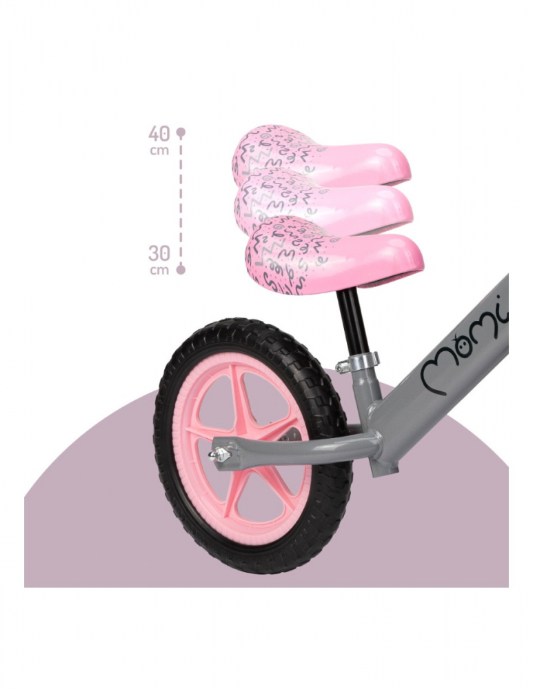 Bicicleta Echilibru Momi Fleet Grey - imagine 4