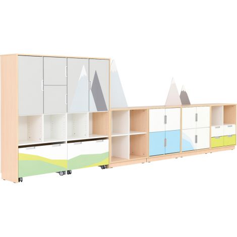 Set Mobilier Grădiniță Muntii Moje Bambino - imagine 2