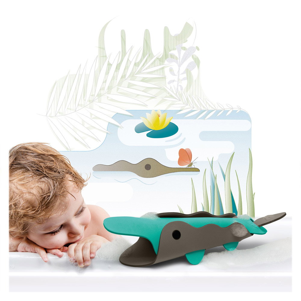 Crocodile River Baie Quut Toys | Jucarie Creativa - imagine 5
