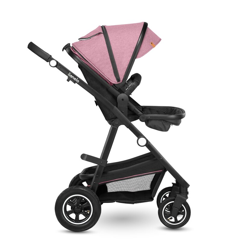 Carucior Lionelo Amber 2 in 1 Aluminiu Roz