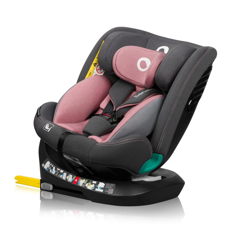 Scaun auto Lionelo Bastiaan i-Size Roz, 4 în 1