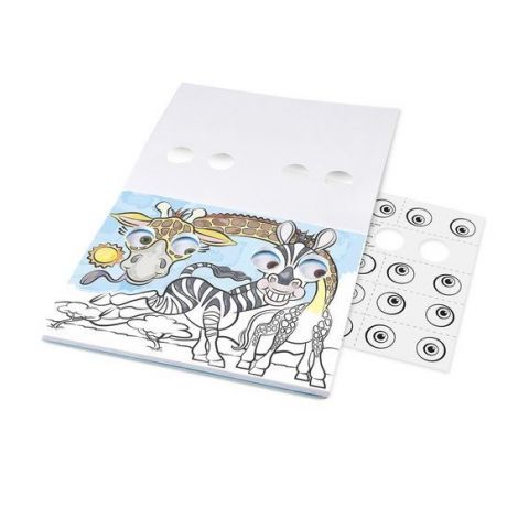 Bloc Colorat Animale Melissa & Doug, 4+ ani