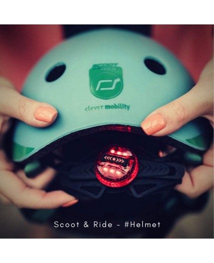 Casca Copii Scoot and Ride cu LED, Magneți - imagine 4
