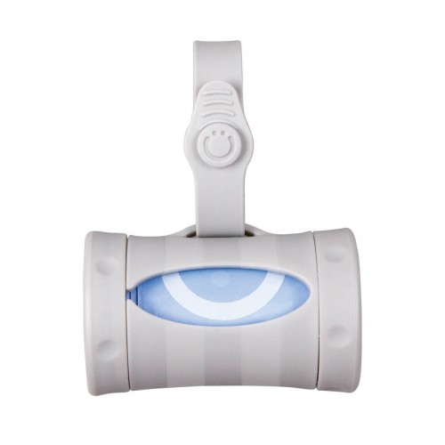 Ubbi On The Go Gri - Dispenser Portabil Pungute Scutece - imagine 3