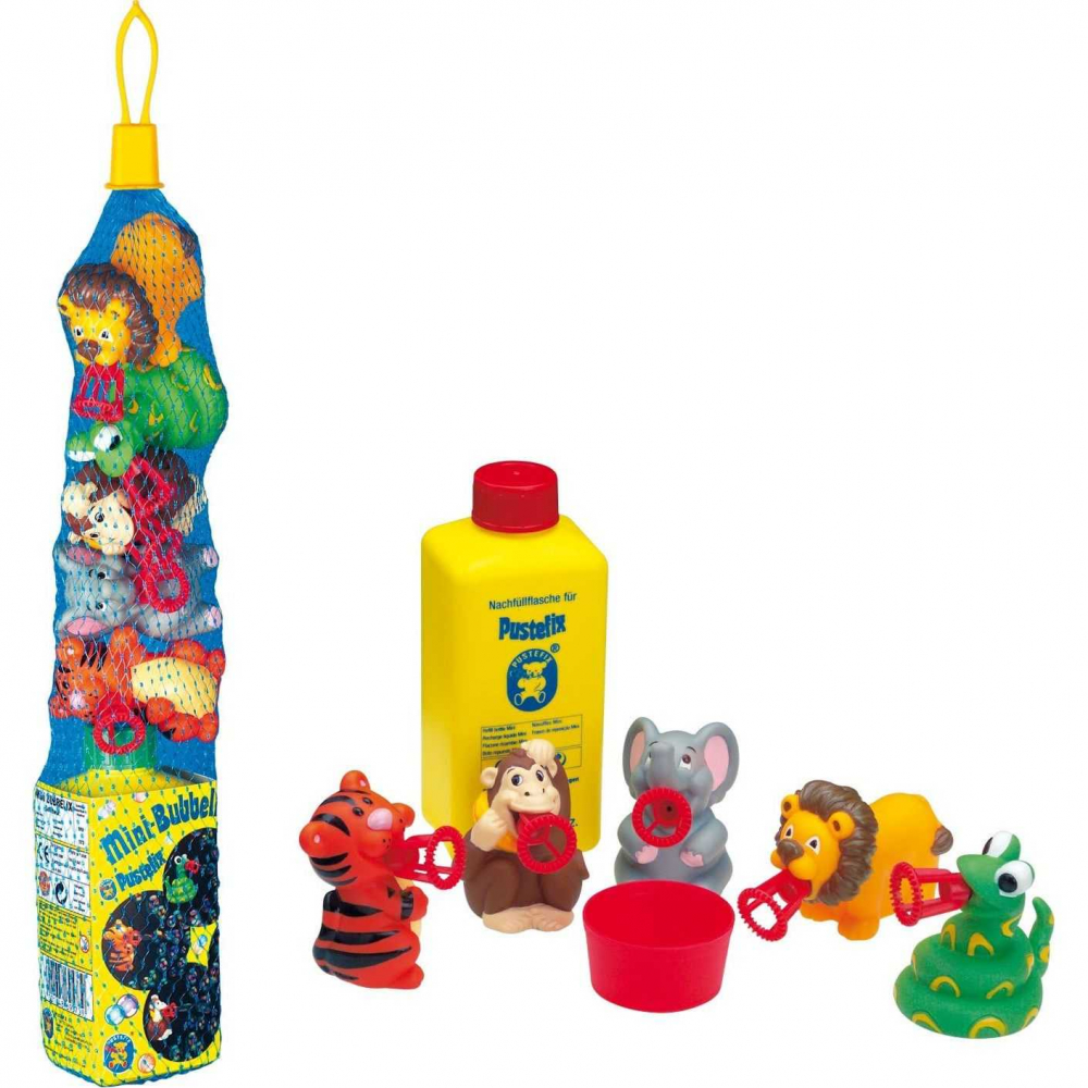 Set Bubbelix 5 Figurine Safari Pustefix - 27 RON - imagine 6