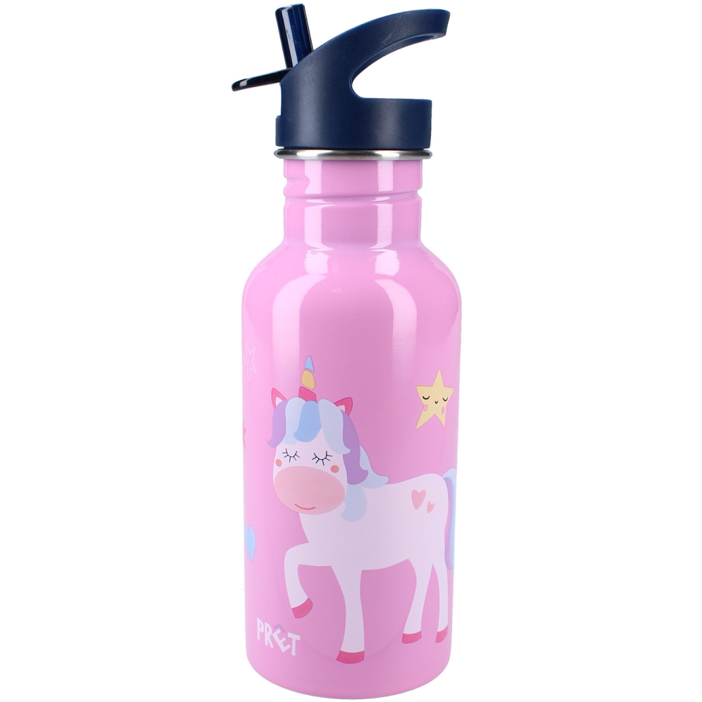 Bidon Vadobag Drink up Pink, 500 ml Inox - imagine 4