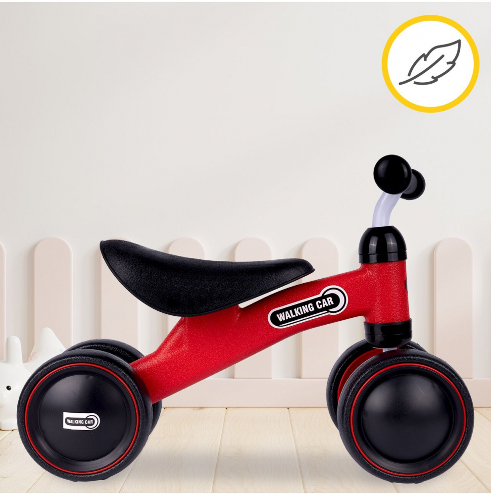 Vehicul fără pedale Malplay Red, Sua moale - imagine 8