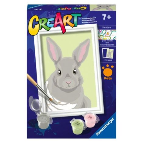 Ravensburger CreArt Iepuras - Pictură Numere