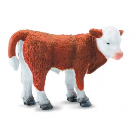 Figurina Vitel Hereford Collecta - Detaliată și Sigură