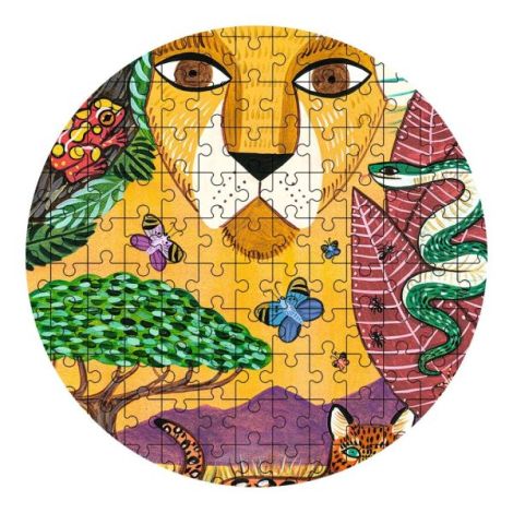 Puzzle Djeco Puzz'Art Leu 350 piese - format inovator - imagine 2