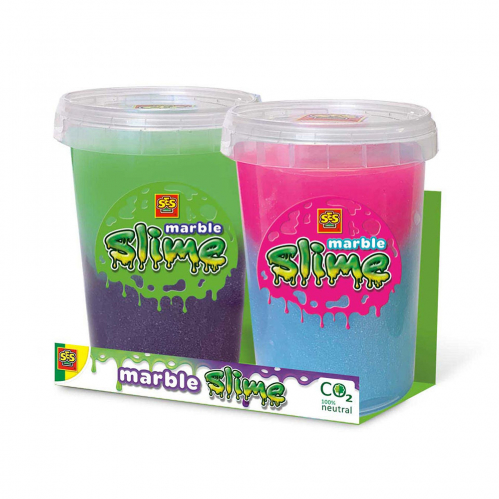 Set 2 Slime Marble 400g | Ses Creative