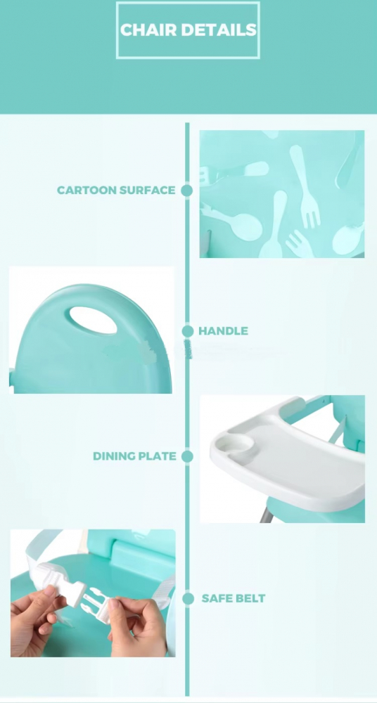 Little Mom Booster Gray - Scaun Masa 3-in-1 Pliabil - imagine 11