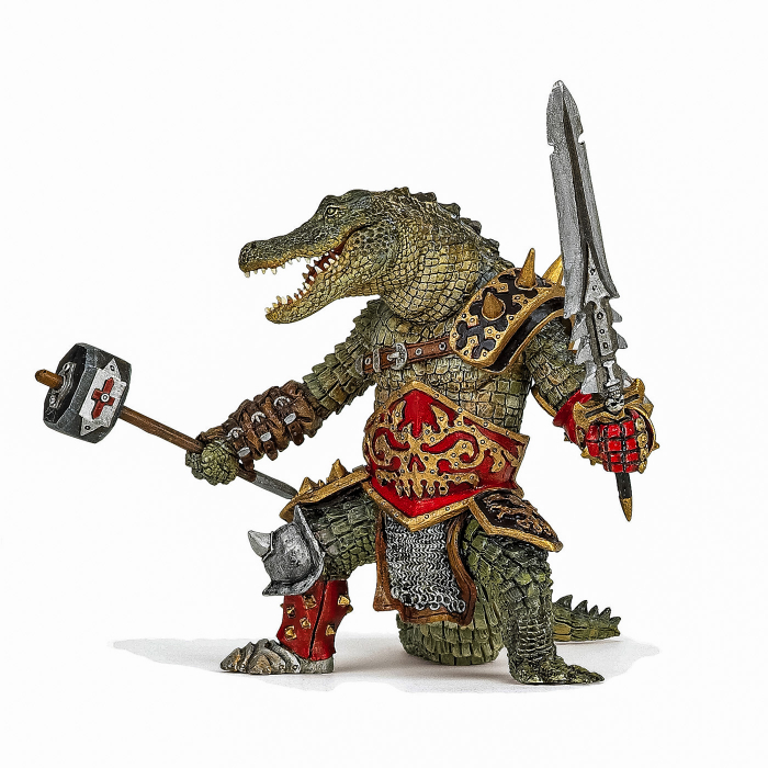 Papo Figurina Crocodil Mutant - Jocuri medievale