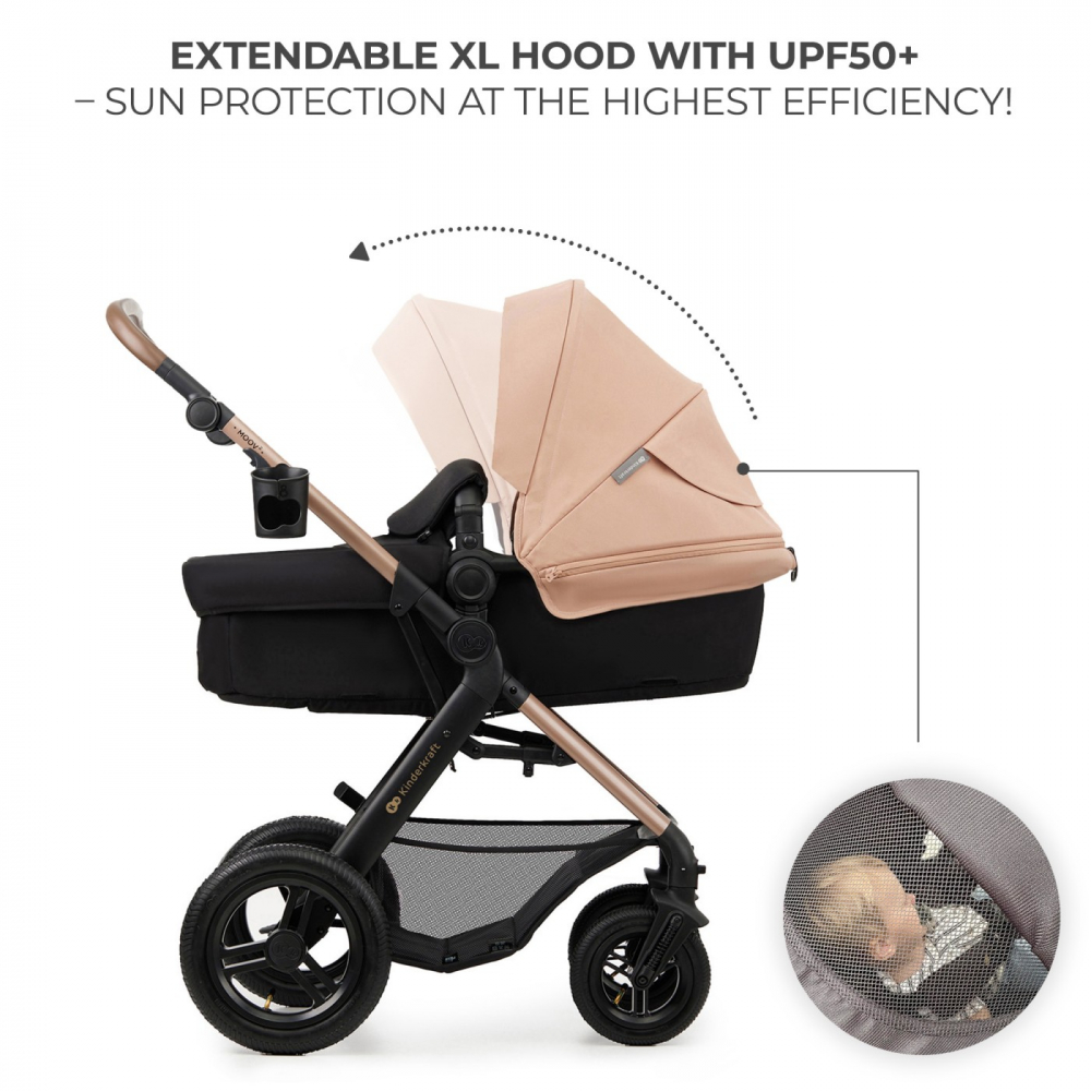Carucior Kinderkraft Moov 2 Air 4 in 1 multifuncțional - imagine 9