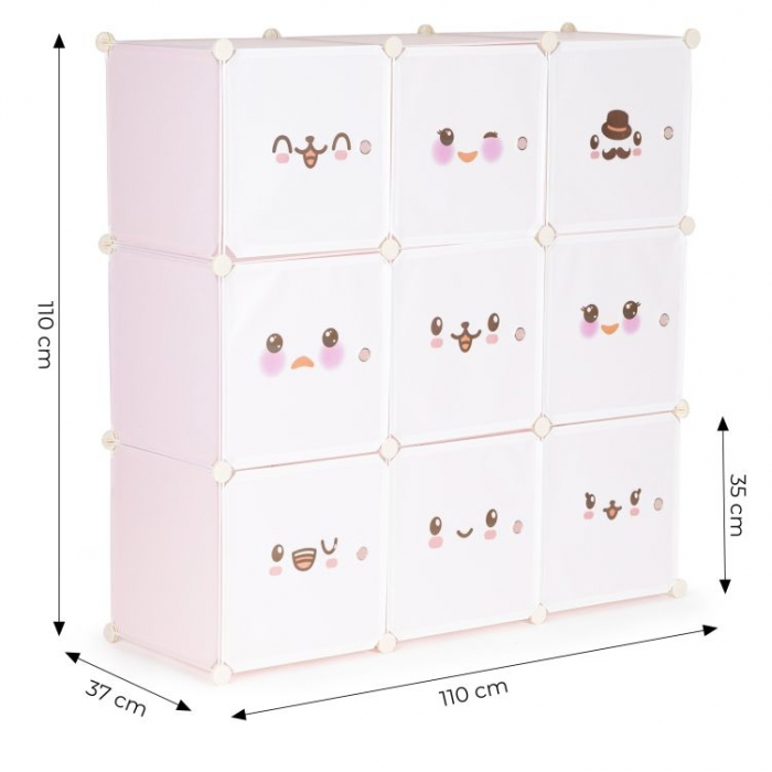 Raft Modular Ecotoys 9 Compartimente Modernhome - imagine 4