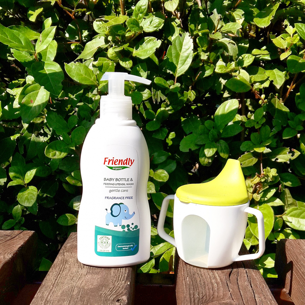 Detergent Vase Fără Miros Friendly Organic 300ml - imagine 2