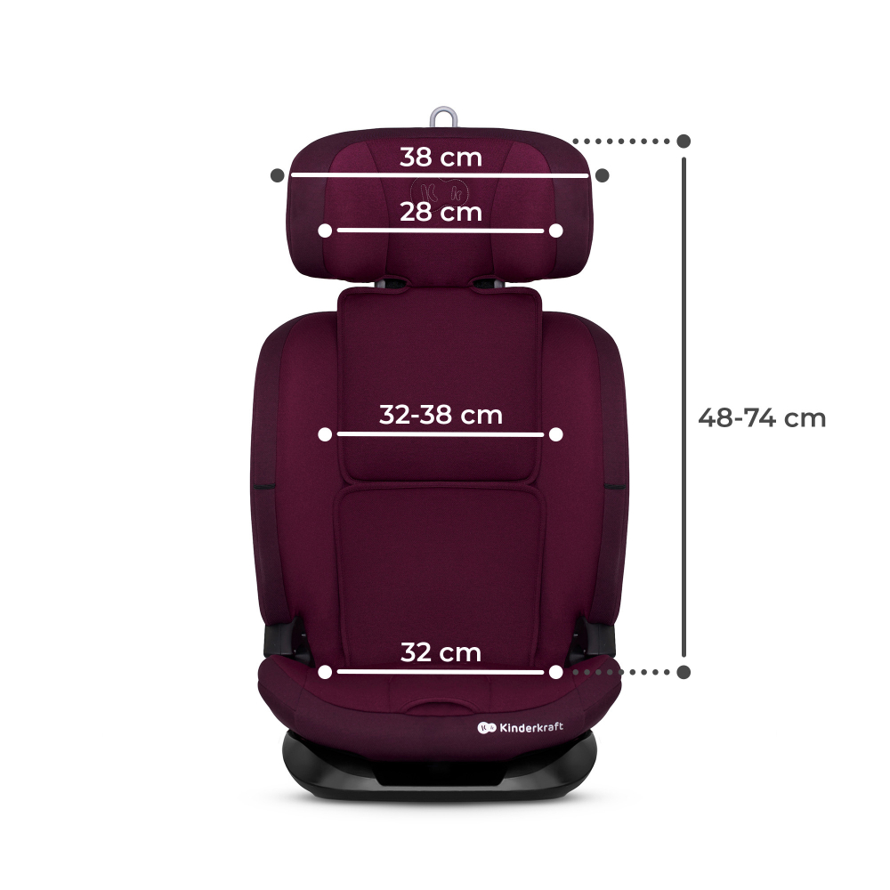 Scaun Kinderkraft i-Size 76-150cm - imagine 6