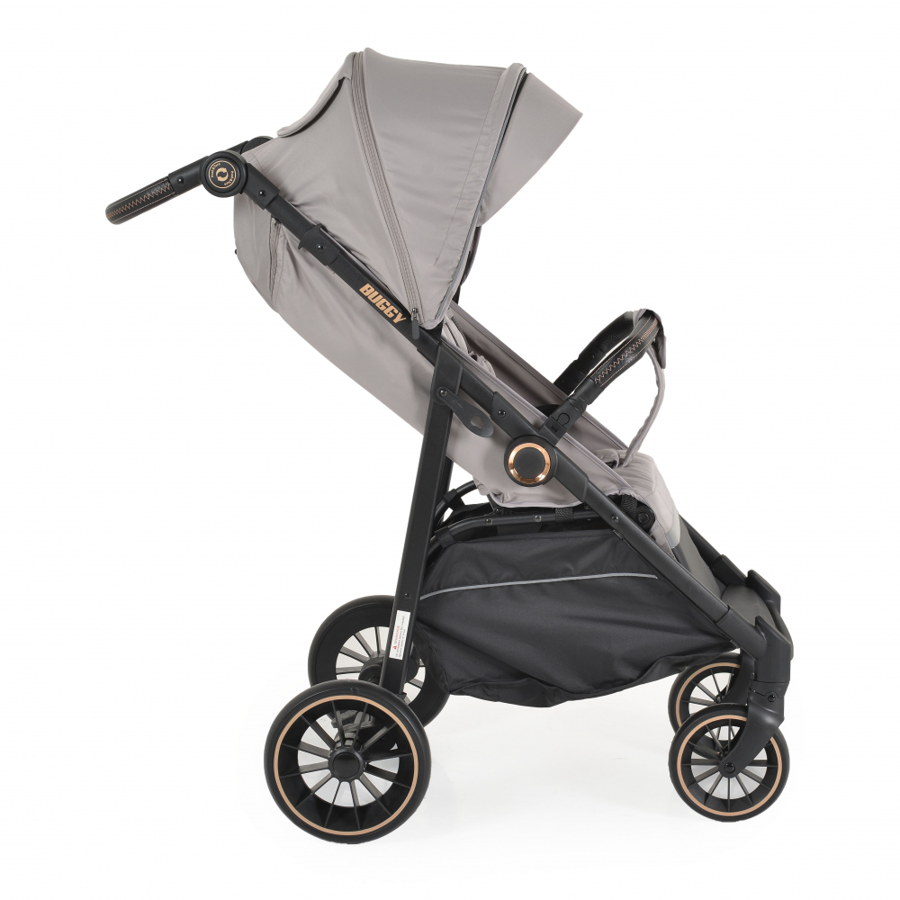 Carucior Moni Buggy Grey, Aluminiu, 0-22kg - imagine 8