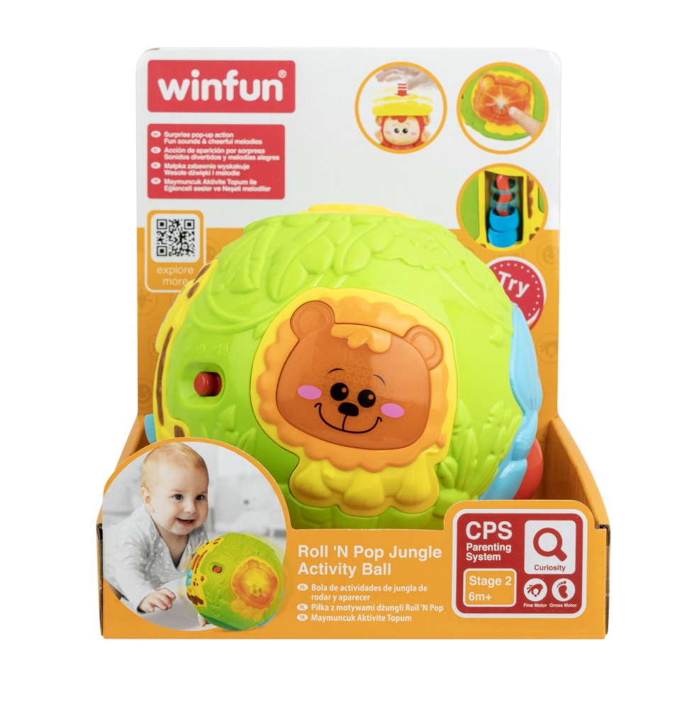 Mingiuță Interactivă Animalele Junglei Winfun