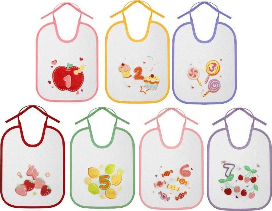 Set 7 Bavete Lorelli Zilele Săptămânii Bumbac - imagine 8