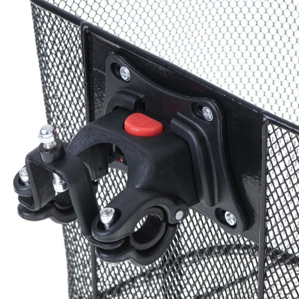 Cos Bicicletă Aluminiu Ikonka Negru - imagine 5