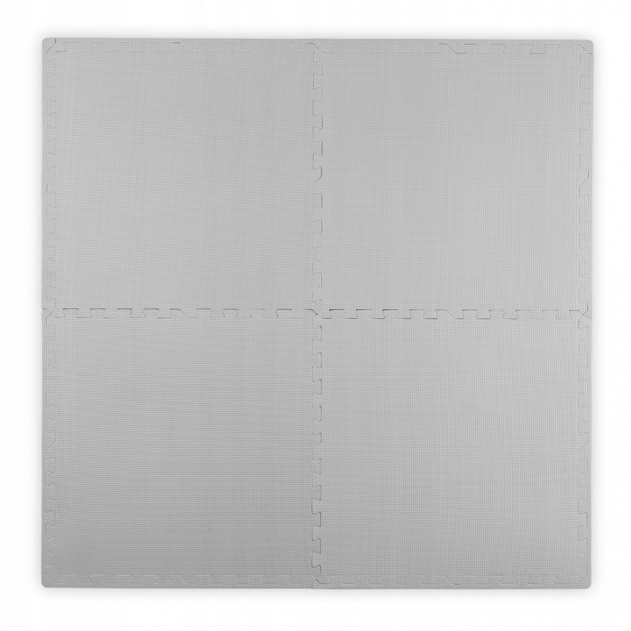 Salteluta joaca Ricokids 120x120 cm Gri Puzzle - imagine 5