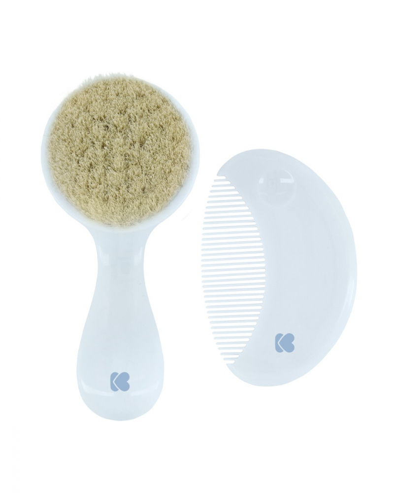 Set Perie și Pieptan KikkaBoo Savanna, Peri Naturali