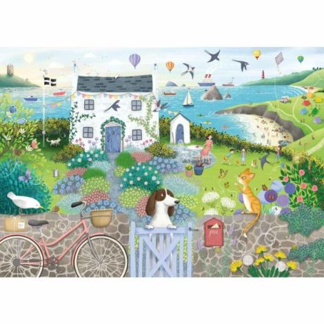 Puzzle Ravensburger Cabana Coasta 1000 piese
