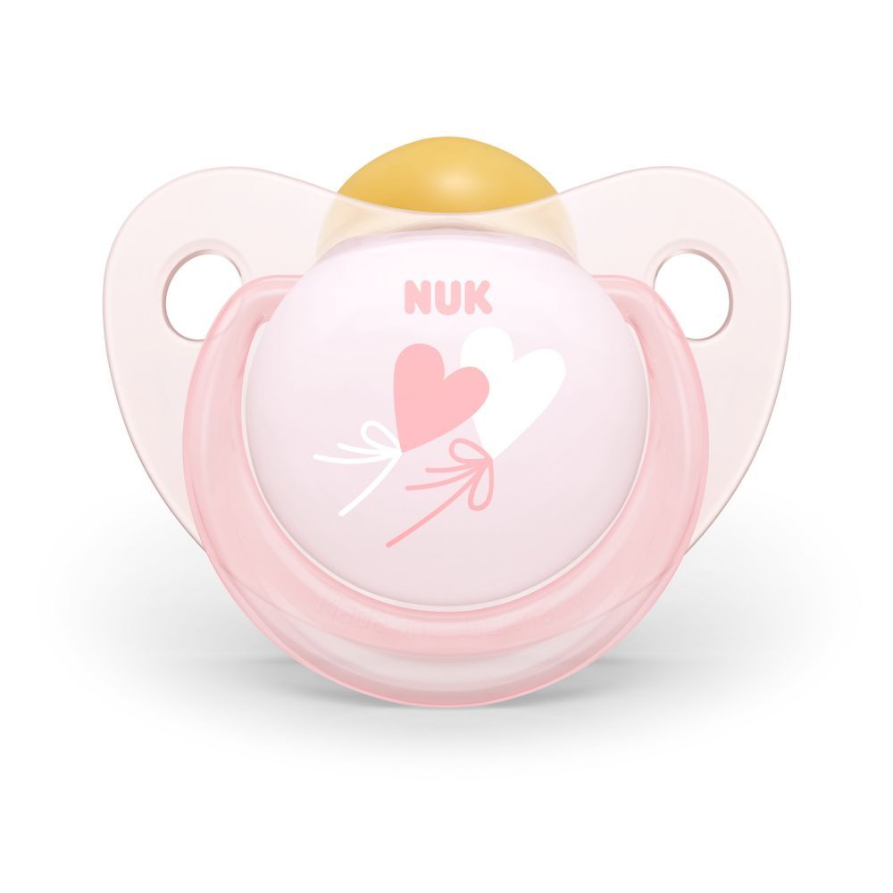 Suzeta NUK Baby Rose Latex M1, 0-6 luni