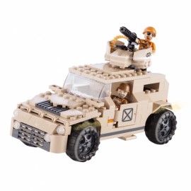 Vehicul Militar Cobi | Set 200 Piese + 2 Figurine