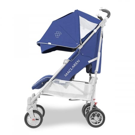 Carucior Maclaren Techno XT Medieval Blue Silver Premium - imagine 4