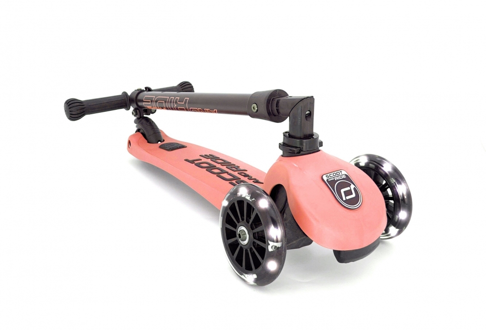 Trotineta Scoot and Ride Highwaykick 3 LED Peach - imagine 2