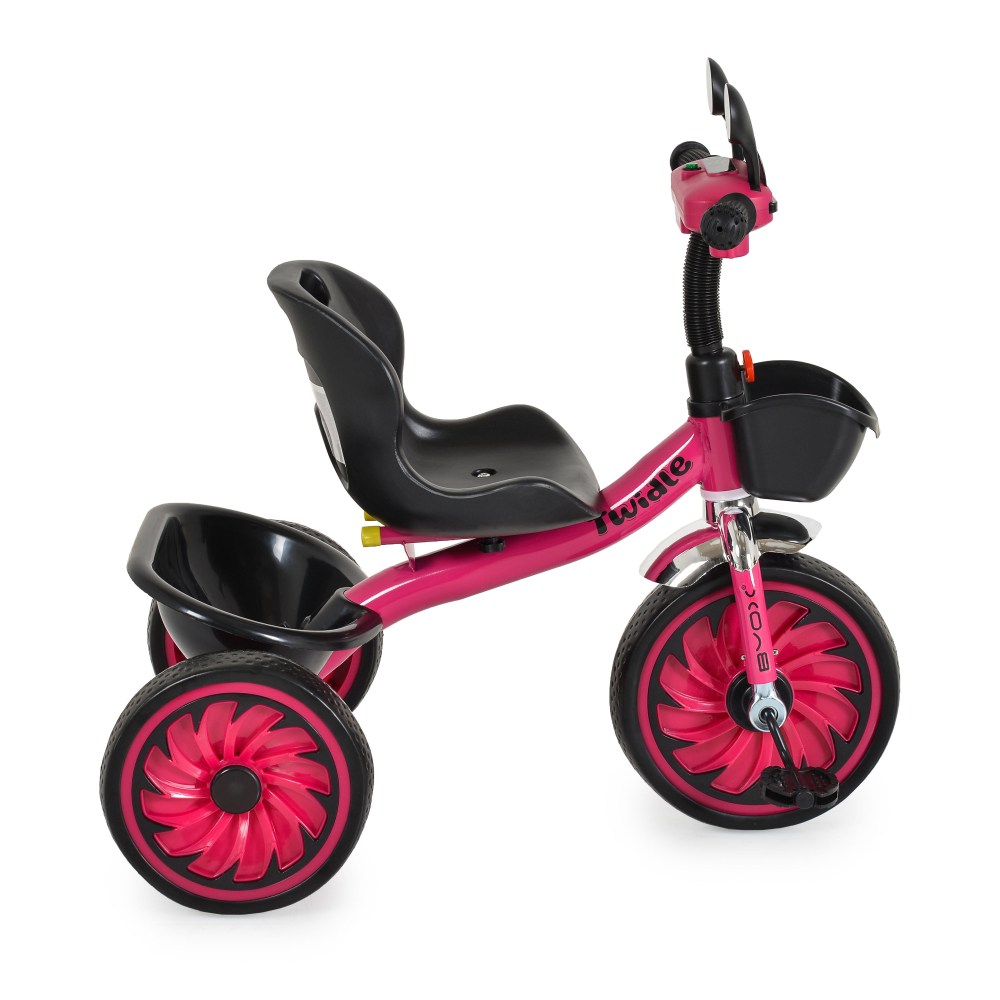 Tricicleta Byox Twidle Pink cu accesorii complete