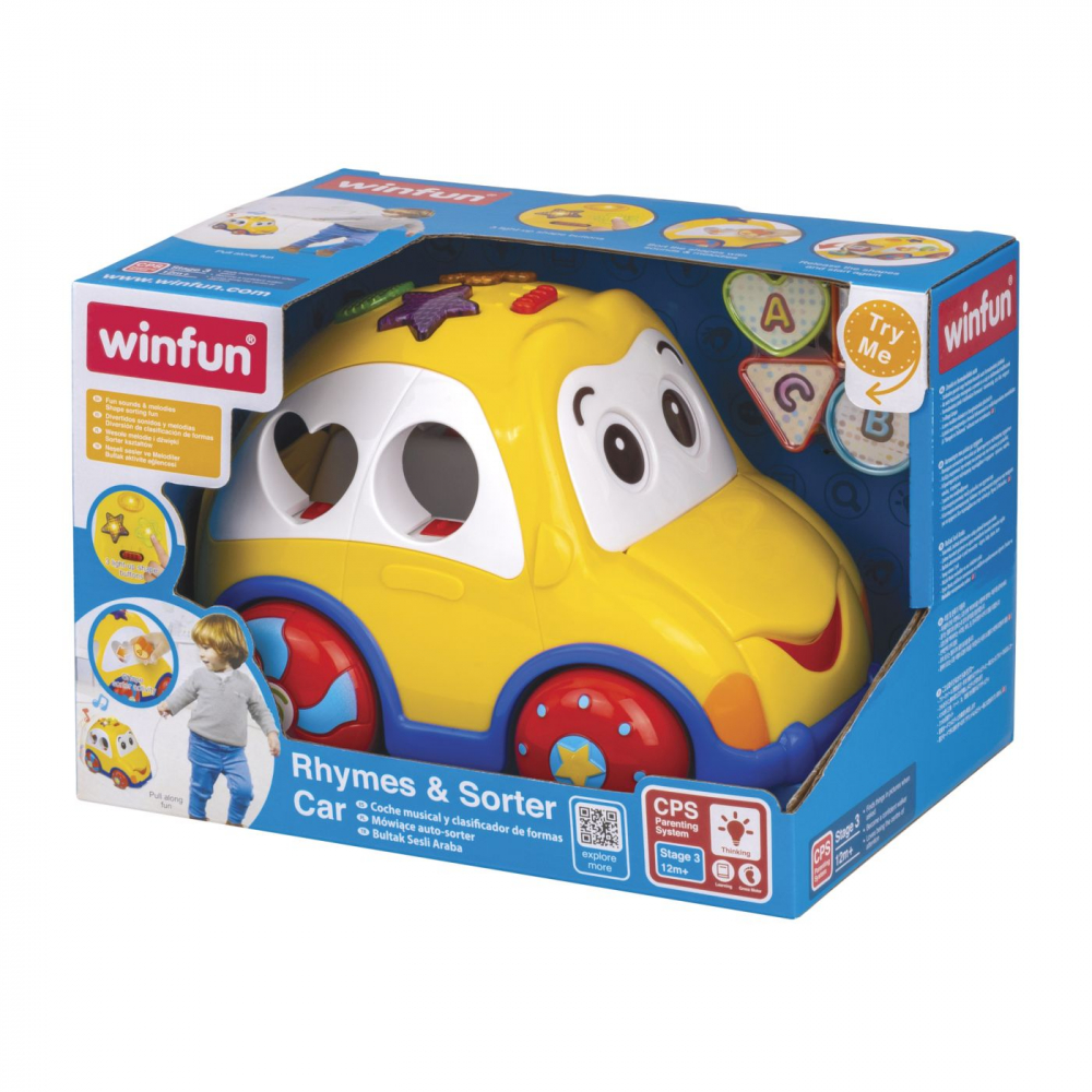 Winfun Mașină de Sortat Forme Interactivă cu Sunete
