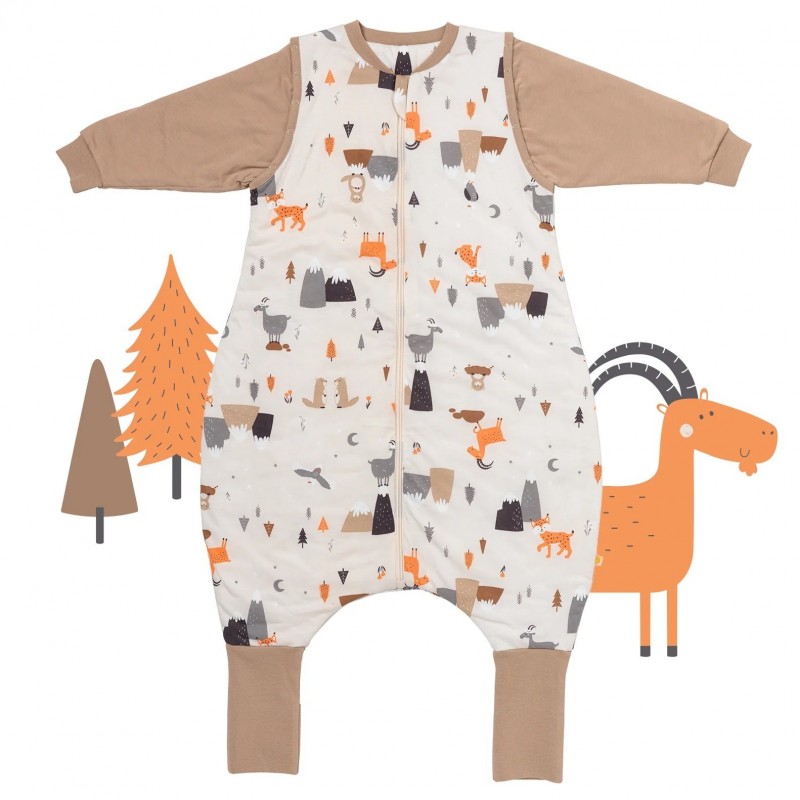 Slumbersac Sac Dormit Mountain Animals 110cm - imagine 3