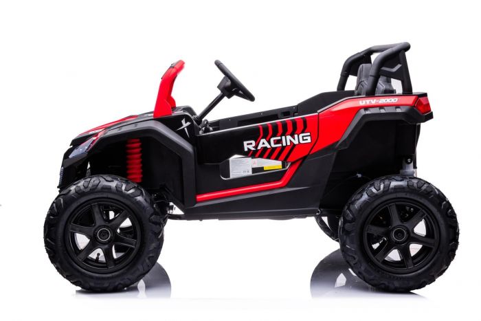 UTV Perfecta XXL 2 Locuri 24V Rosu | Autokids.ro - imagine 4