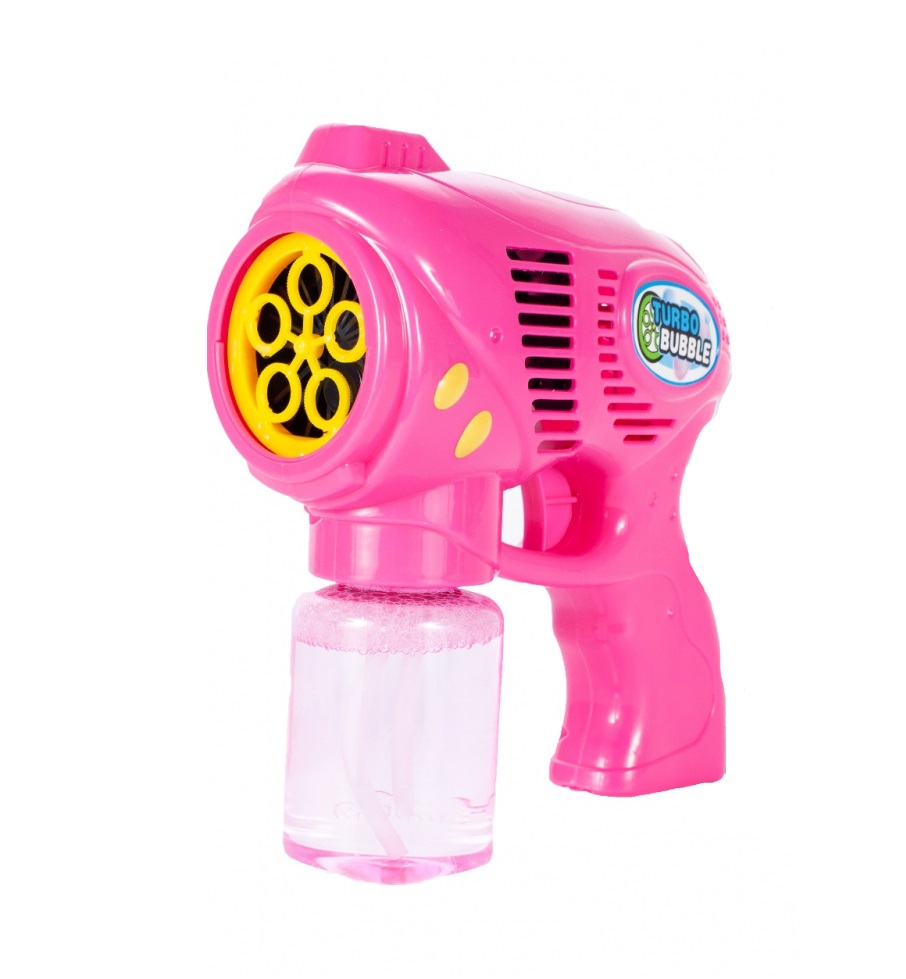 Pistol Baloane Sabun Turbo Bubble Pink Malplay - imagine 12