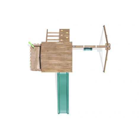 BalconyFort™ Single Swing - Spațiu Joacă Dunster House - imagine 7