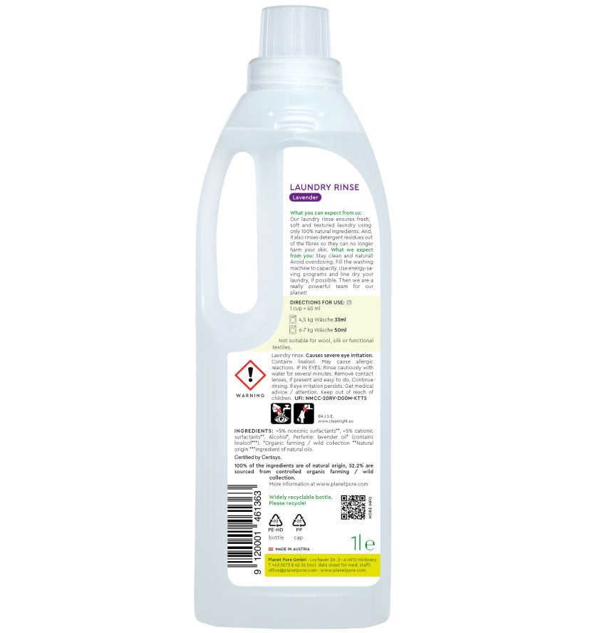 Balsam Rufe Bio Lavanda Planet Pure 1L