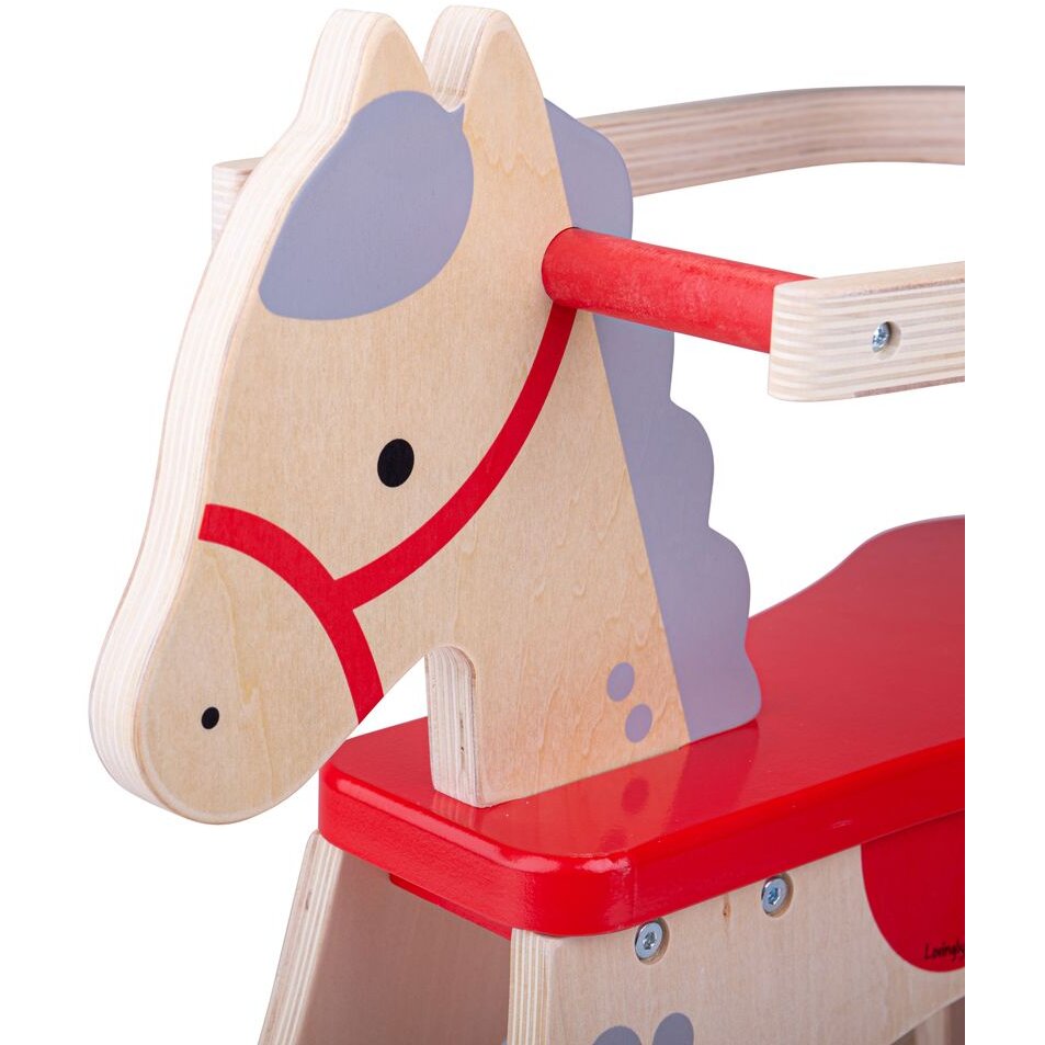 Balansoar Primul meu calut Bigjigs Toys - imagine 8