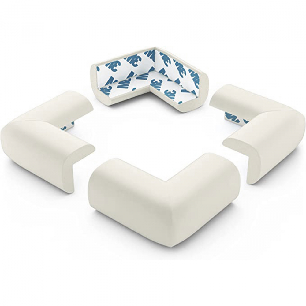 Aparatori moi Sipo Baby Safety, 4 bucăți, crem - imagine 8